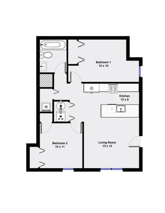 Suite 1 On Southport 4 Queen Beds Σικάγο Εξωτερικό φωτογραφία